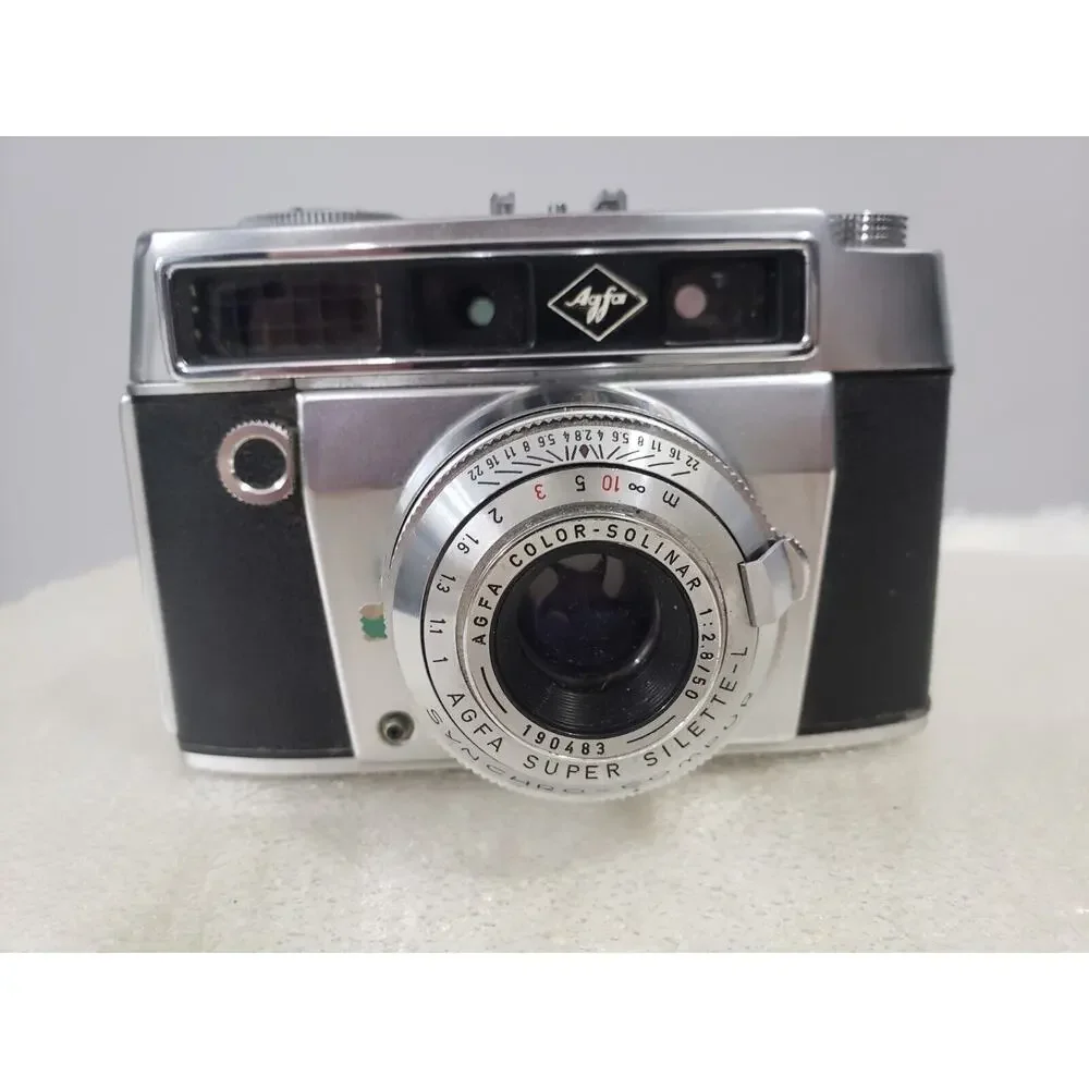 FOR PARTS AGFA Super‎ Silette L 50mm Solinar Camera Germany